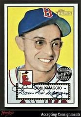 Dom DiMaggio #THADD Baseball Cards 2001 Topps Heritage Autographs Prices