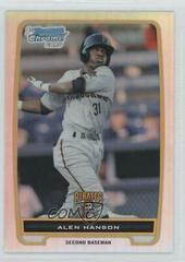 Alen Hanson [Refractor] #BCP143 Baseball Cards 2012 Bowman Chrome Prospects Prices