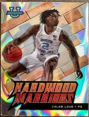 Caleb Love [Lava] #HW-14 Basketball Cards 2022 Bowman University Best Hardwood Warriors Prices