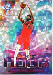 Joel Embiid [Hyper Red] #12 Basketball Cards 2023 Panini Hoops Hoopla Prices