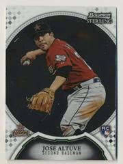 Jose Altuve [Rookie] #15 Baseball Cards 2011 Bowman Sterling Prices