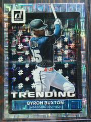 Byron Buxton [Vector] #T-5 Baseball Cards 2022 Panini Donruss Trending Prices