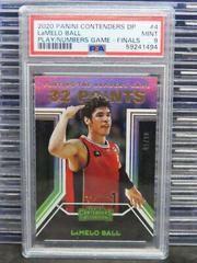 LaMelo Ball [Autograph Finals Ticket] #125V Basketball Cards 2020 Panini Contenders Prices