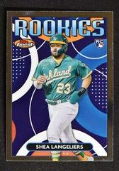 Shea Langeliers Baseball Cards 2023 Topps Finest Rookies Design Variation Prices
