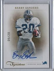 Barry Sanders [Autograph Gold] Football Cards 2012 Panini Prime Signatures Prices
