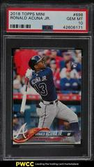 Ronald Acuna Jr. #698 Baseball Cards 2018 Topps Mini Prices