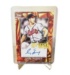 Greg Maddux #GOGA-GM Baseball Cards 2024 Topps Grand Gamers Autograph Prices