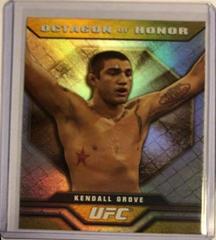 Kendall Grove #OOH-10 Ufc Cards 2010 Topps UFC Octagon of Honor Prices