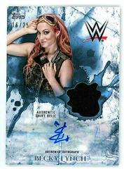 Becky Lynch [Blue] Wrestling Cards 2018 Topps WWE Undisputed Autograph Relic Prices