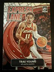 Trae Young #3 Basketball Cards 2022 Panini Donruss Optic Express Lane Prices