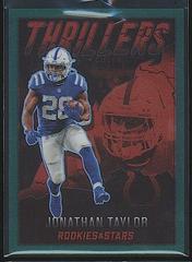 Jonathan Taylor [Green] Football Cards 2022 Panini Rookies & Stars Thrillers Prices