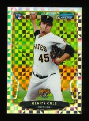 Gerrit Cole [Xfractor] #316 Baseball Cards 2013 Bowman Chrome Mini Prices