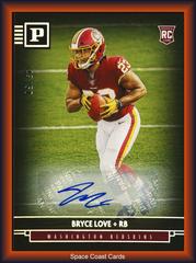 Bryce Love [Signature Silver] #P27 Football Cards 2019 Panini Chronicles Panini Prices