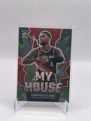 Damian Lillard [Lime Green] #2 Basketball Cards 2022 Panini Donruss Optic My House Prices