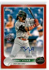 Jorbit Vivas [Autograph Red] #PD-84 Baseball Cards 2022 Topps Pro Debut Prices