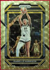 Isabelle Harrison [Gold Vinyl] #101 Basketball Cards 2023 Panini Prizm WNBA Prices