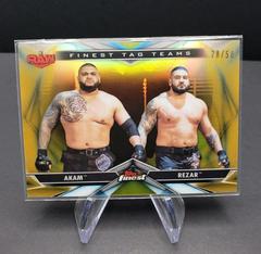 Akam, Rezar [Gold] Wrestling Cards 2020 Topps WWE Finest Tag Teams Prices
