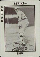 Chief Bender Baseball Cards 1913 Tom Barker Game Prices