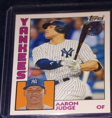 Aaron Judge [150th Anniversary] #T84-100 Baseball Cards 2019 Topps 1984 Baseball Prices