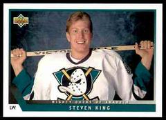 Steven King #24 Hockey Cards 1993 Upper Deck Prices
