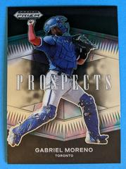 Gabriel Moreno #P-GM Baseball Cards 2021 Panini Prizm Draft Picks Prospects Prices