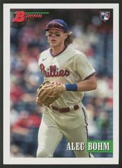 Alec Bohm [SP Image Swap Variation] #19 Baseball Cards 2021 Bowman Heritage Prices