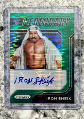 Iron Sheik [Green Pulsar Prizm] #LS-ISH Wrestling Cards 2022 Panini Prizm WWE Legendary Signatures Prices