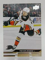 Trevor Zegras #1 Hockey Cards 2023 Upper Deck Prices