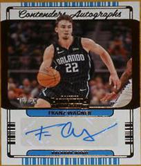 Franz Wagner [Bronze] #CA-FWG Basketball Cards 2022 Panini Contenders Autographs Prices