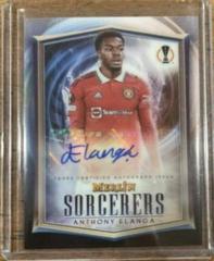 Anthony Elanga #SA-AE Soccer Cards 2022 Topps Merlin Chrome UEFA Club Competitions Sorcerers Autographs Prices