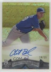 Christian Binford #AP-CB Baseball Cards 2014 Bowman Platinum Autograph Prospects Prices