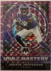 Justin Jefferson [Purple] Football Cards 2022 Panini Mosaic Men of Mastery Prices