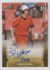 Jake Vogel [Retail Gold] Baseball Cards 2020 Leaf Draft Autographs Prices