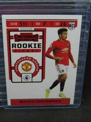 Mason Greenwood [Red] #RT-23 Soccer Cards 2019 Panini Chronicles Contenders Rookie Ticket Prices