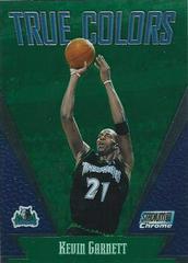 Kevin Garnett #TC4 Basketball Cards 1999 Stadium Club Chrome True Colors Prices