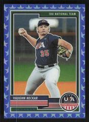 Vaughn Neckar [Blue] #12 Baseball Cards 2023 Panini Stars & Stripes USA Prices
