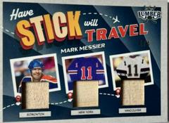 Mark Messier [Navy Blue] #HS-MM1 Hockey Cards 2021 Leaf Lumber Have Stick Will Travel Prices