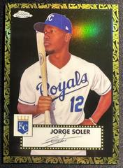 Jorge Soler [Black Gold] #151 Baseball Cards 2021 Topps Chrome Platinum Anniversary Prices