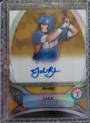 Jake Skole [Gold Refractor Autograph] #BSPJS Baseball Cards 2010 Bowman Sterling Prospects Prices