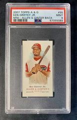 Ken Griffey Jr. [Mini Allen & Ginter Back] #55 Baseball Cards 2007 Topps Allen & Ginter Prices