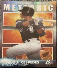 Yoelqui Cespedes #MET-4 Baseball Cards 2021 Bowman Platinum Meteoric Prices