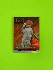 Bryce Harper [Holo] #EF4 Baseball Cards 2022 Panini Select En Fuego Prices