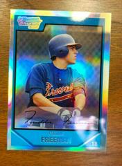 Freddie Freeman [Refractor] Baseball Cards 2007 Bowman Chrome Draft Picks & Prospects Prices
