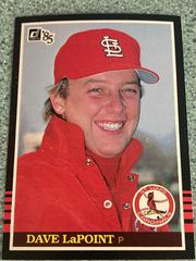 Dave LaPoint #138 Baseball Cards 1985 Donruss Prices