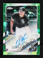 Andrew Vaughn [Green] Baseball Cards 2021 Topps Chrome Update Sapphire Rookie Autographs Prices