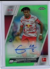 Mohamed Simakan [Green] Soccer Cards 2021 Topps Chrome Bundesliga Autographs Prices