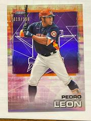 Pedro Leon [Purple Refractor] #13 Baseball Cards 2021 Bowman’s Best Prices
