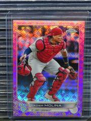 Yadier Molina [Pink] #6 Baseball Cards 2022 Topps Chrome Logofractor Prices