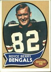 Royce Berry Football Cards 1970 Topps Prices