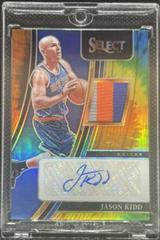 Jason Kidd [Tie Dye Prizm] Basketball Cards 2021 Panini Select Signatures Prices